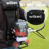 Wiltec benzininis sodo daugiafunkcis įrankis 4 viename su 2 taktų varikliu, 43 cm, 64755