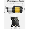 Wiltec daugiapakopis išcentrinis vandens siurblys 6000 l/h 550 W 35 m, modelis 51545
