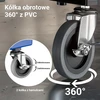 Wiltec dirbtuvių taburetė su stalčiumi ir 6 dėžutėmis, iki 150 kg, 99 x 47 x 39 cm, 65008