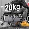 Wiltec dirbtuvių taburetė su stalčiumi ir dviem talpyklomis iki 120 kg, 65007