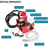 Wiltec dyzelino ir šildymo alyvos siurblys 750 W, 80 l/min su skaitikliu 50588