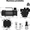 Wiltec dyzelino ir šildymo alyvos siurblys 550 W, 80 l/min, 12 V, modelis 62136