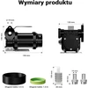 Wiltec elektrinis kuro siurblys 12 V, 180 W, 40 l/min, savaiminio įsiurbimo, 65125
