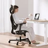 Wiltec ergonominė biuro kėdė su reguliuojamu galvos atlošu ir porankiais, 150 kg, 64984