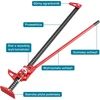 Wiltec farmerinis keltuvas 3 t, kėlimo aukštis 15,5–135 cm, modelis 51296
