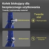 Wiltec hidraulinio domkrato ir 2 sulankstomų atramų rinkinys iki 2 t, 135–335 mm, 62812