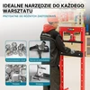 Wiltec hidraulinis dirbtuvių presas 12 t, reguliuojamas, 51257