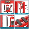 Wiltec hidraulinis dirbtuvių presas 6 t, 300 mm, plieno, modelis 51727