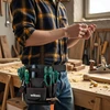 Wiltec įrankių diržas su 7 kišenėmis, 15 kg keliamoji galia, 65379