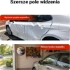 Wiltec išgaubtas kelio saugumo veidrodis 30 cm su reguliuojamu laikikliu 61719