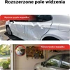 Wiltec išgaubtas kelio veidrodis 80 cm su reguliuojamu laikikliu, 160° kampas, 61726