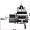 Wiltec kryžminės eigos mašininiai spaustuvai 75 mm iš ketaus, modelis 61093