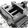 Wiltec kryžminės eigos mašininiai spaustuvai 75 mm iš ketaus, modelis 61093