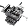 Wiltec kryžminės eigos mašininiai spaustuvai 75 mm iš ketaus, modelis 61093