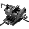 Wiltec kryžminis staklių spaustuvas 150 mm su XY reguliavimu WIL-VH150