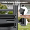 Wiltec laisvai pastatoma 6 skyrių pašto dėžutė su užraktais, antracito, 61746