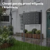Wiltec laisvai pastatoma 8 skyrių pašto dėžutė iš cinkuoto plieno, 61747