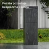 Wiltec laisvai pastatoma siuntų ir pašto dėžutė S ir L su užraktu, 46 x 45 x 140 cm, 60922
