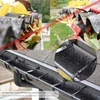 WilTec latakų apsauginiai šepečiai nuo lapų ir kiaunių, Ø 12 cm, 12 m, 51314