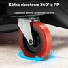 WilTec mechaniko dirbtuvių gultas iš PE, 90 x 40 x 9 cm, iki 90 kg, modelis 61196