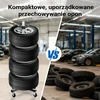Wiltec mobilus padangų stovas iki 225 mm padangoms, 100 kg, 61326