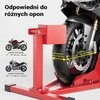 Wiltec motociklo priekinio rato stovas 17-21 colio ratams, 67x48 cm, raudonas