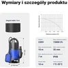 Wiltec nešvaraus vandens panardinamas siurblys 1100 W, 15000 l/h, 61173