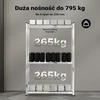 Wiltec padangų stelažas 795 kg, 12 padangų, 180 x 120 x 40 cm, 60285