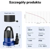 Wiltec panardinamas drenažo siurblys švariam ir nešvariam vandeniui 400 W 7000 l/h 65045
