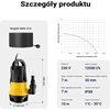Wiltec panardinamas nešvaraus vandens siurblys 550 W, 12500 l/h, modelis 65325