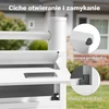 Wiltec pastatoma pašto dėžučių sistema su 6 rakinamomis dėžutėmis, balta, 60014
