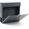 Wiltec pašto dėžutė V49 37 x 10.5 x 37 cm, antracitinė, rakinama, plieninė 60989