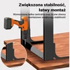Wiltec plieninės stalo kojos 60 x 72 cm, milteliniu būdu dažytos, 60852