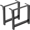 Wiltec plieninės stalo kojos 90 x 72 cm, juodos, 2 vnt., 200 kg, 60841