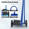 Wiltec plokščių transportavimo vežimėlis 300 kg su 2 guminiais ratais 62528