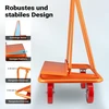 Wiltec plokščių transportavimo vežimėlis iki 1500 kg, 120 x 59 x 110 cm, 65399