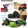 Wiltec pneumatinė vejapjovės traktoriuko padanga su kamera 15x6.00-6 4 PR 51167