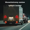 Wiltec priekabos galinių žibintų rinkinys su 13 kontaktų kištuku ir 5 m kabeliu, 62347