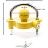 Wiltec priekabos sukabintuvo spyna 50 mm su 6 fiksavimo padėtimis, modelis 62348