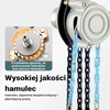 Wiltec rankinis grandininis keltuvas 1 t, 5 m cinkuota G80 grandinė, 65136