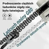 Wiltec rankinis grandininis keltuvas 500 kg su 3 m cinkuota G80 grandine, modelis 65134