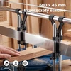 Wiltec rankinis kampinis pjūklas medienai 600 mm su reguliuojama pjovimo dėže 51331
