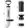 Wiltec rankinis vamzdžių valymo siurblys su 3 guminiais adapteriais 64734
