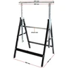 Wiltec reguliuojamo aukščio sulankstomi statybiniai ožiai 80–130 cm, 200 kg, 61475