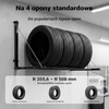 Wiltec sieninis padangų laikiklis 4 ratams iki 130 kg, 136 x 73 x 70,5 cm, 51484