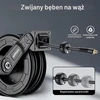 Wiltec slėginės žarnos ritė su 20 m 3/8 colio žarna, sieninė, modelis 65439
