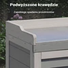 Wiltec sodo sodinimo stalas su nerūdijančio plieno stalviršiu ir spintele 52415
