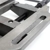 Wiltec staklių spaustuvas su 75 mm žandikauliais, ketaus, modelis 61003