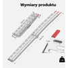 Wiltec sulankstoma aliumininė užvažiavimo rampa 223 cm, 340 kg, modelis 30184