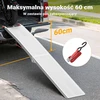Wiltec sulankstoma aliumininė užvažiavimo rampa 215 cm, 340 kg, modelis 30193